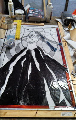 Pele stained glass 1
