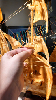amber ship working 3